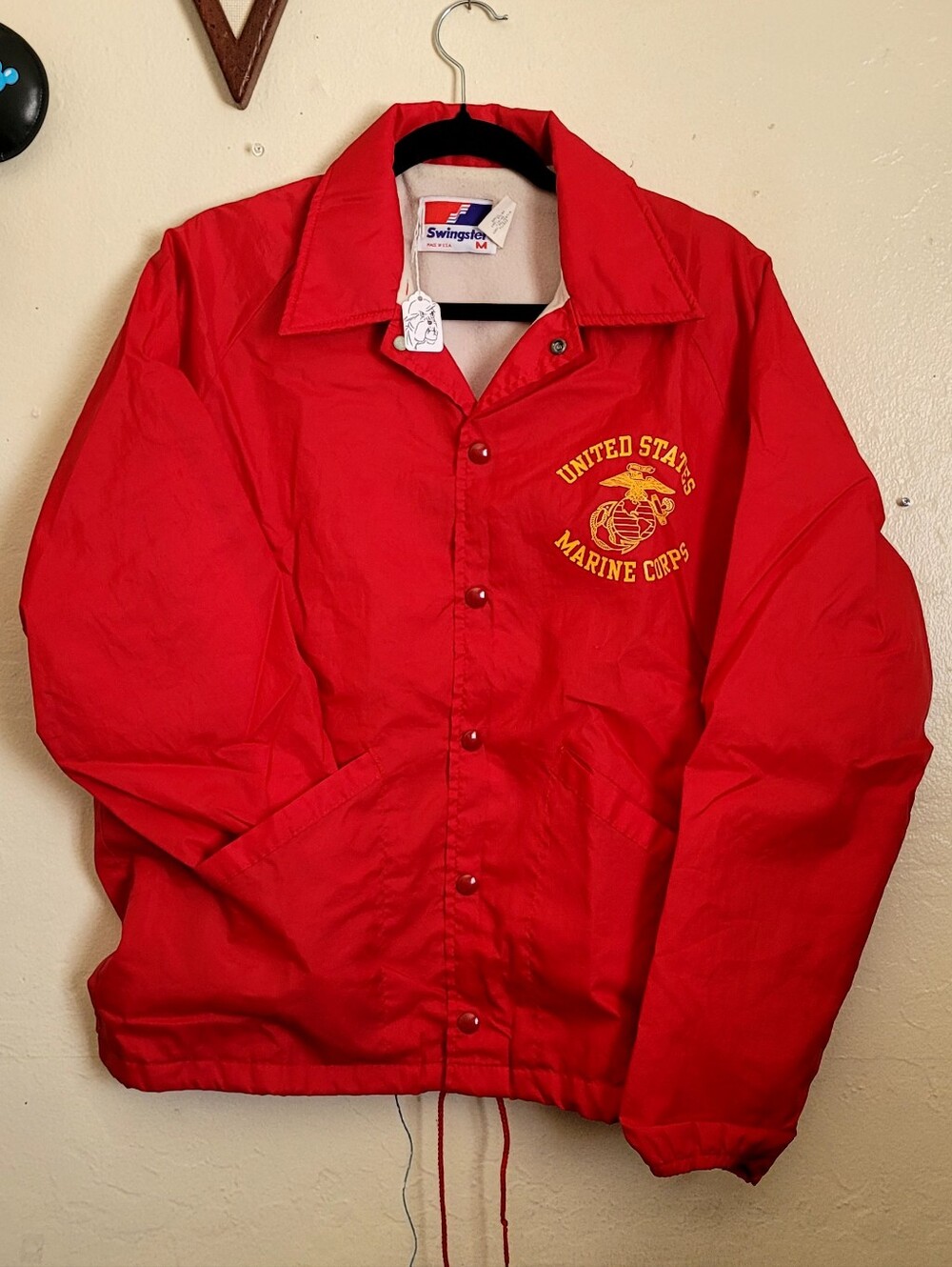 Vintage Swingster USMC Windbreaker